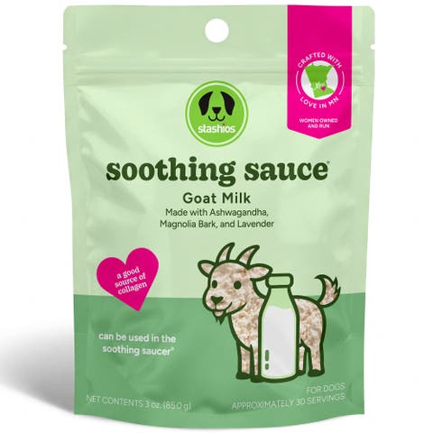 Goat Milk Soothing Sauce 3oz Calming Powder Dog Supplement