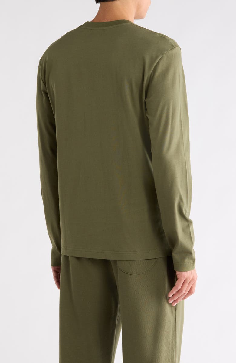 Off-White Off Stamp Skate Long Sleeve T-Shirt, Alternate, color, White Moss-White