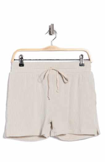 Bobeau Rib Drawstring Shorts