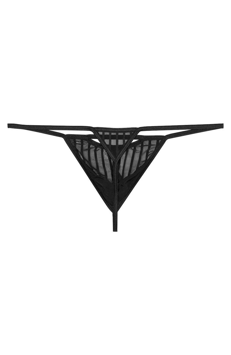 WOH Personal Allure G-String, Alternate, color, Black