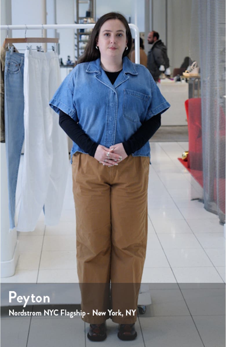 Della Denim Snap-Up Shirt, sales video thumbnail