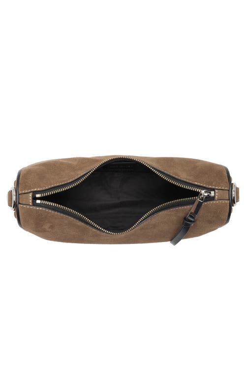 Marc Jacobs Suede Drifter Small Convertible Shoulder Bag In Gray