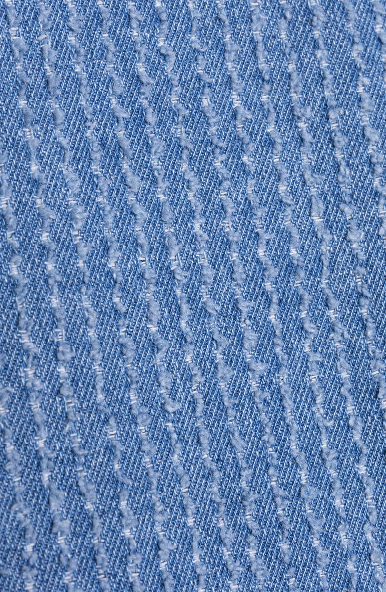 HONOR THE GIFT High Waist Stripe Wide Leg Jeans, Alternate, color, Blue