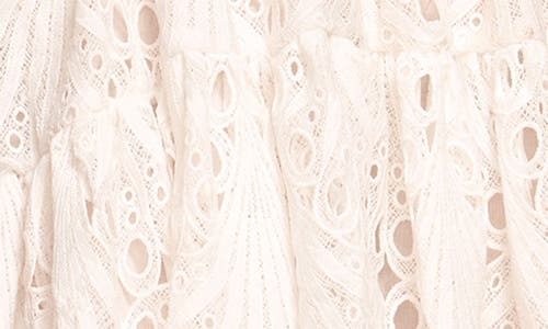 RAMY BROOK RAMY BROOK EYELET LACE MINIDRESS 