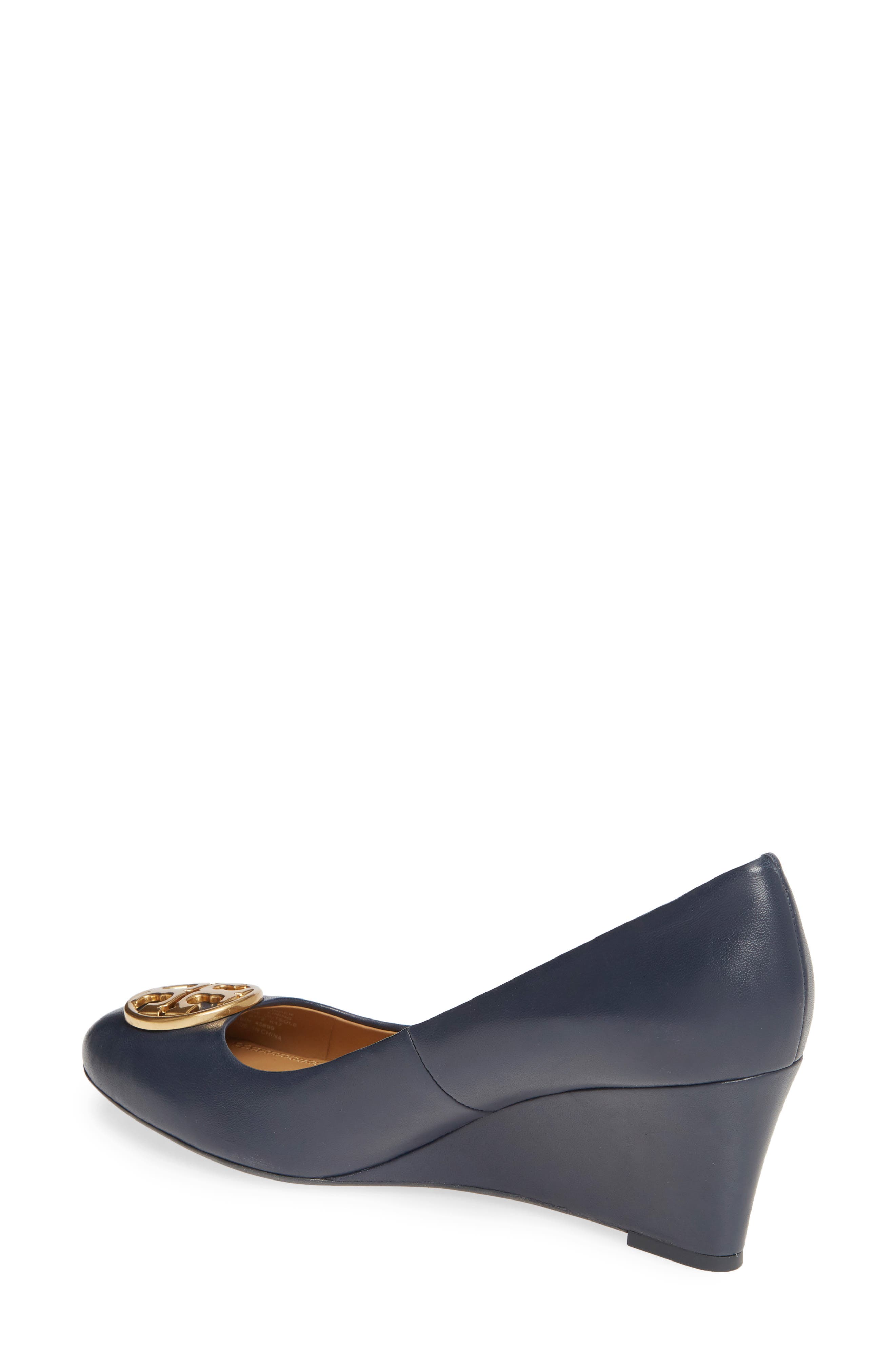 Chelsea Logo Medallion Wedge, Alternate, color, INK NAVY