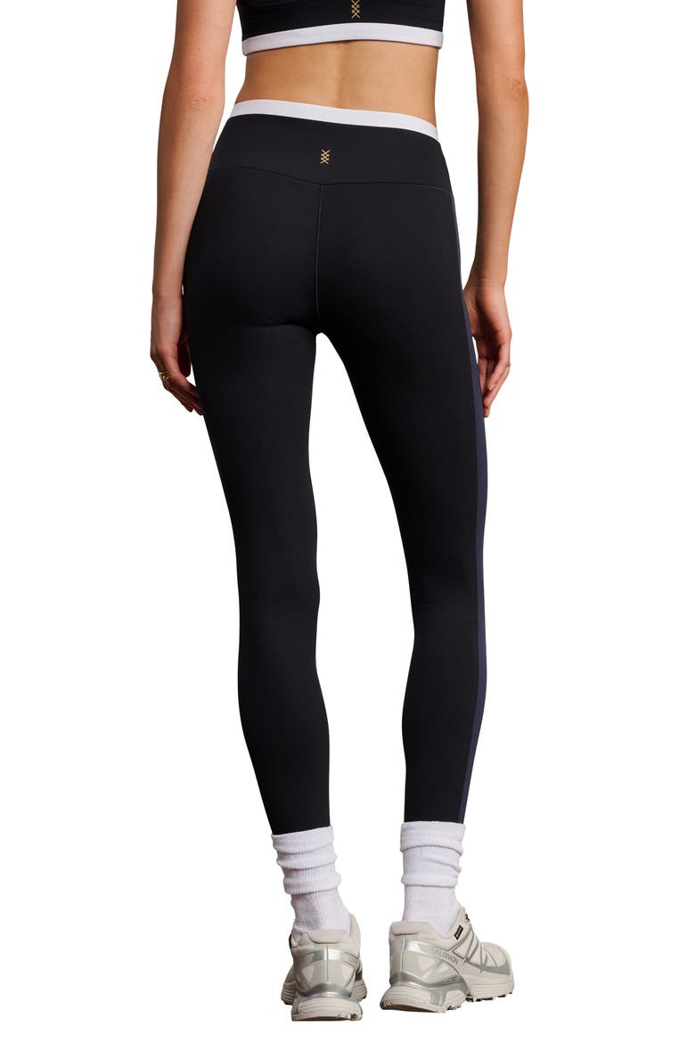 Revive Trio High Waist 7/8 Performance Leggings, Alternate, color, PURE BLACK