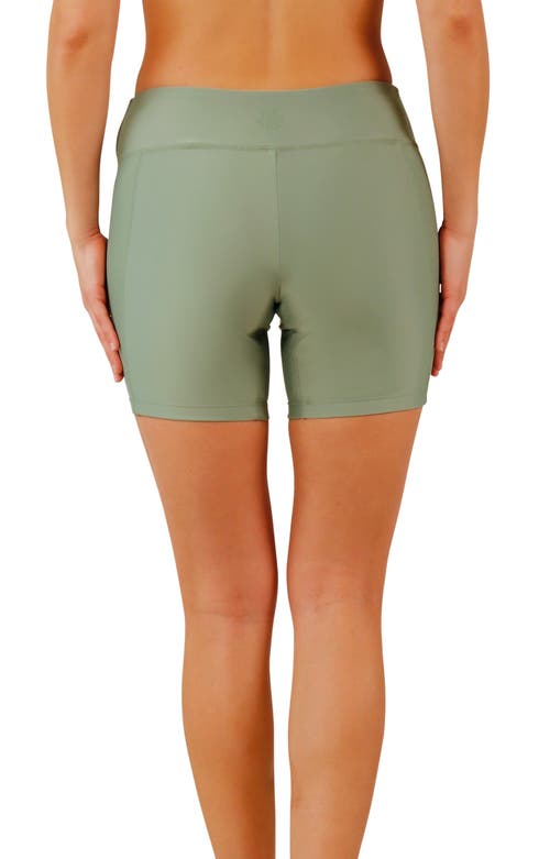 Uv Skinz Active Swim Shorts In Green