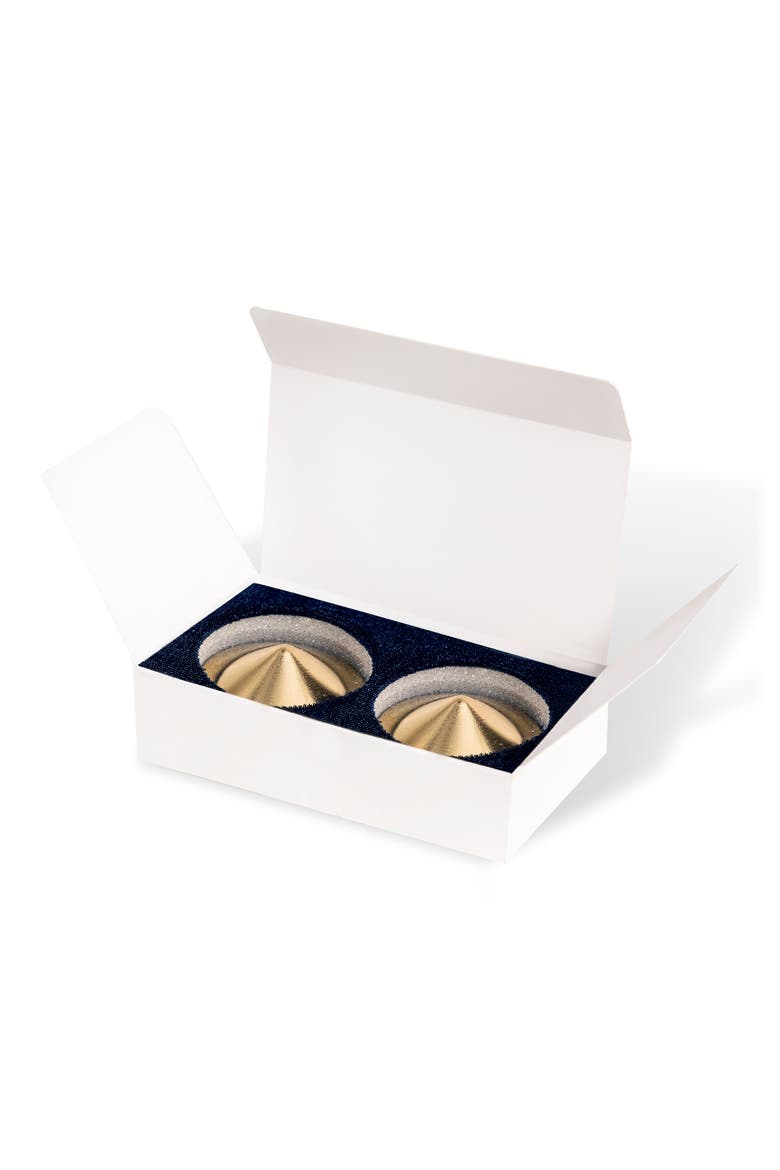 Goldtone Plate Nipple Covers, Alternate, color, AS SHOWN