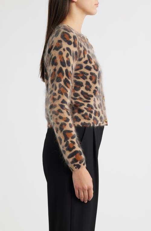 Elie Tahari The Jillian Cashmere Cardigan In Brown