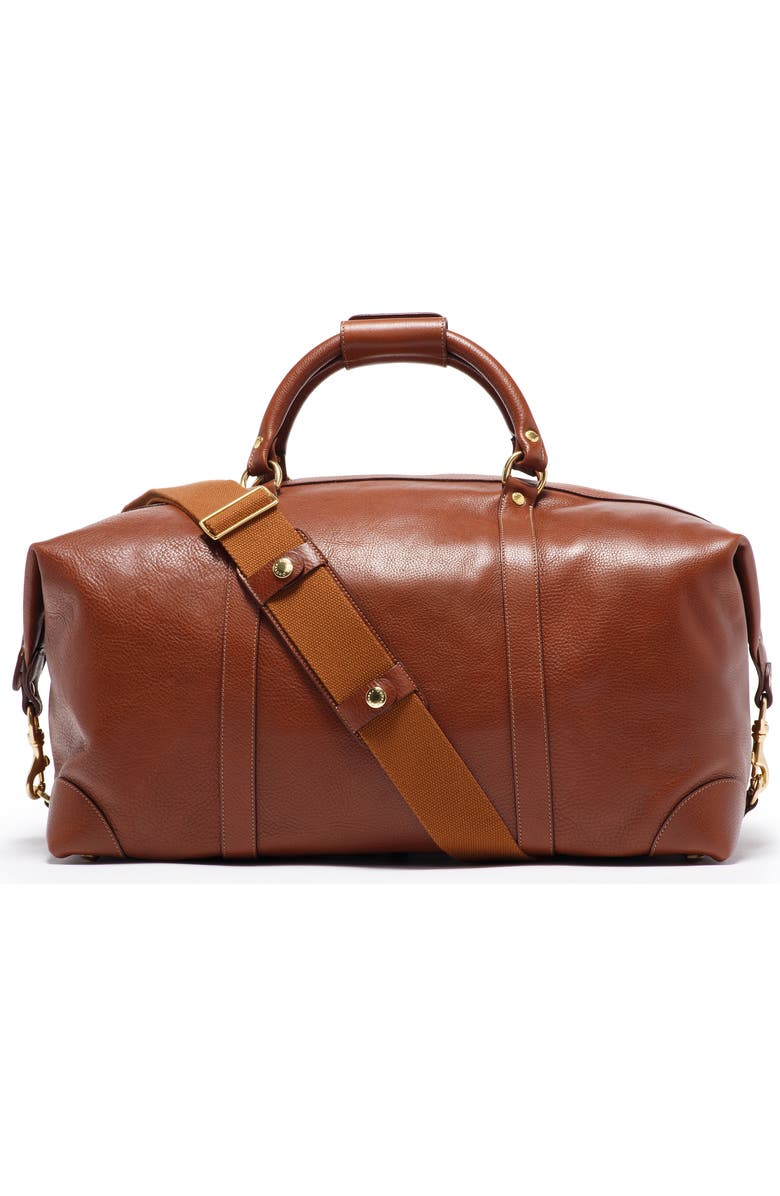Ghurka Cavalier II Leather Duffel Bag, Alternate, color,
