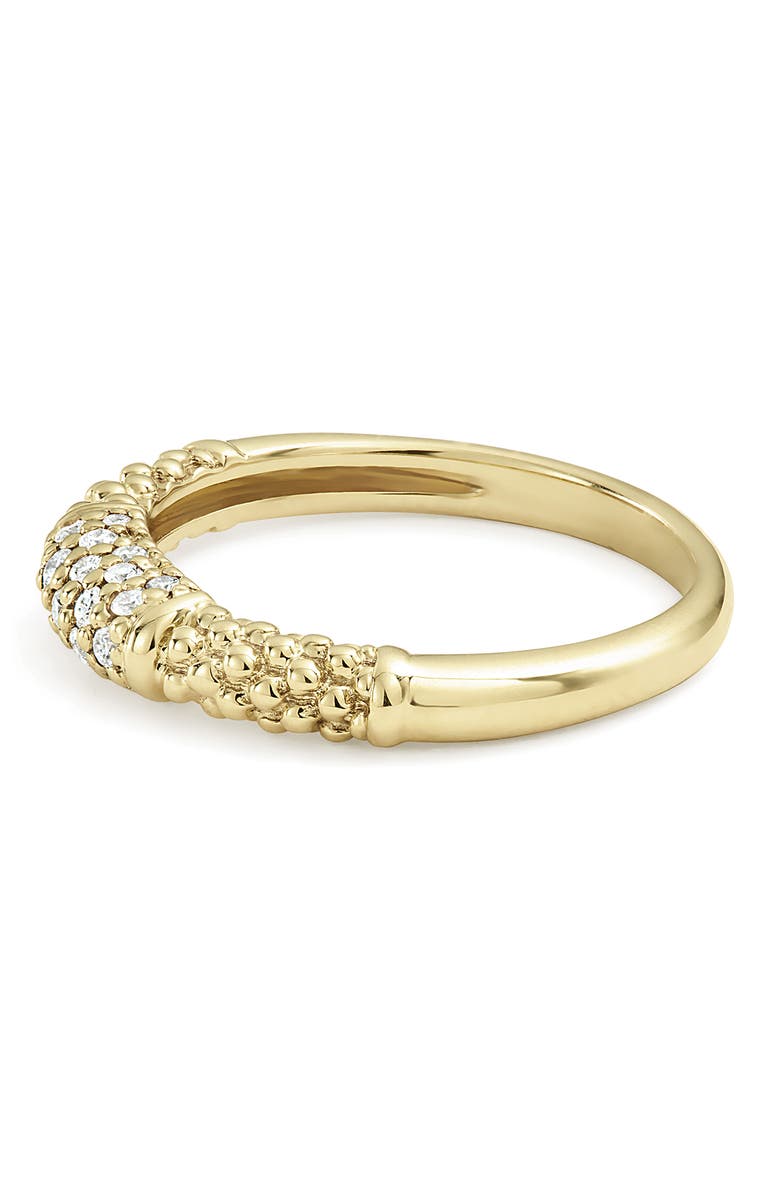 LAGOS Caviar Diamond Ring, Alternate, color, 