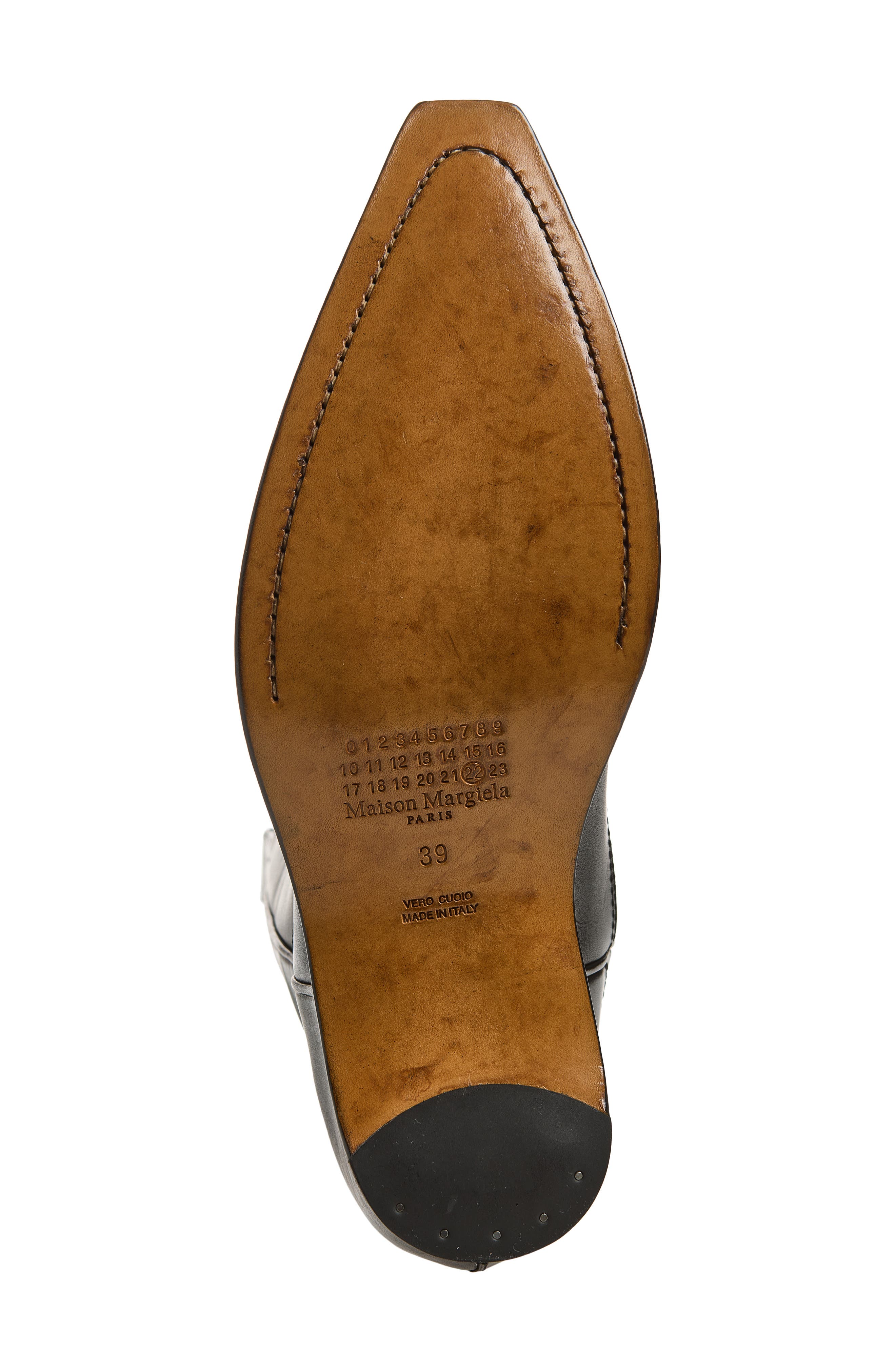 Maison Margiela Western Boot, Alternate, color, Black