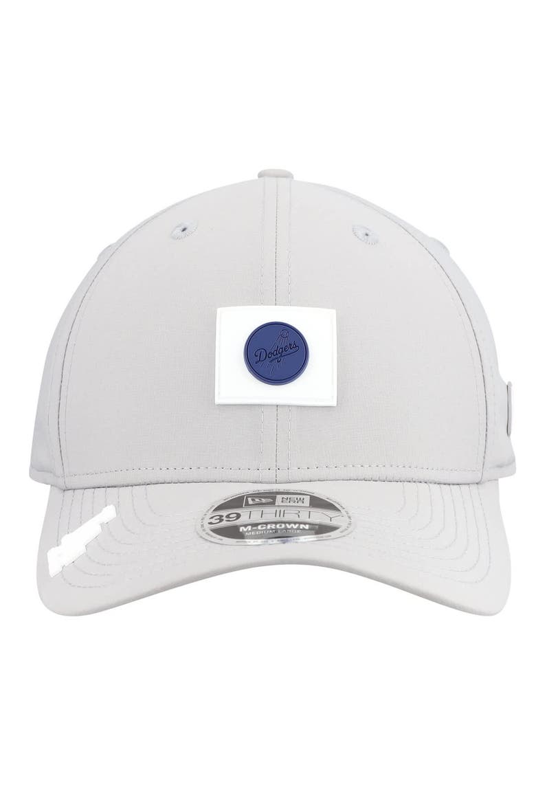 Men's New Era  Gray Los Angeles Dodgers 2026 Clubhouse Alternate 39THIRTY Flex Hat, Alternate, color, Gray