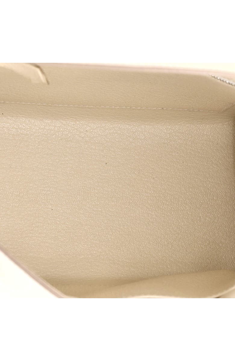 Pre-Owned Hermes Kelly Handbag Light Epsom with Palladium Hardware 25, Alternate, color, Craie