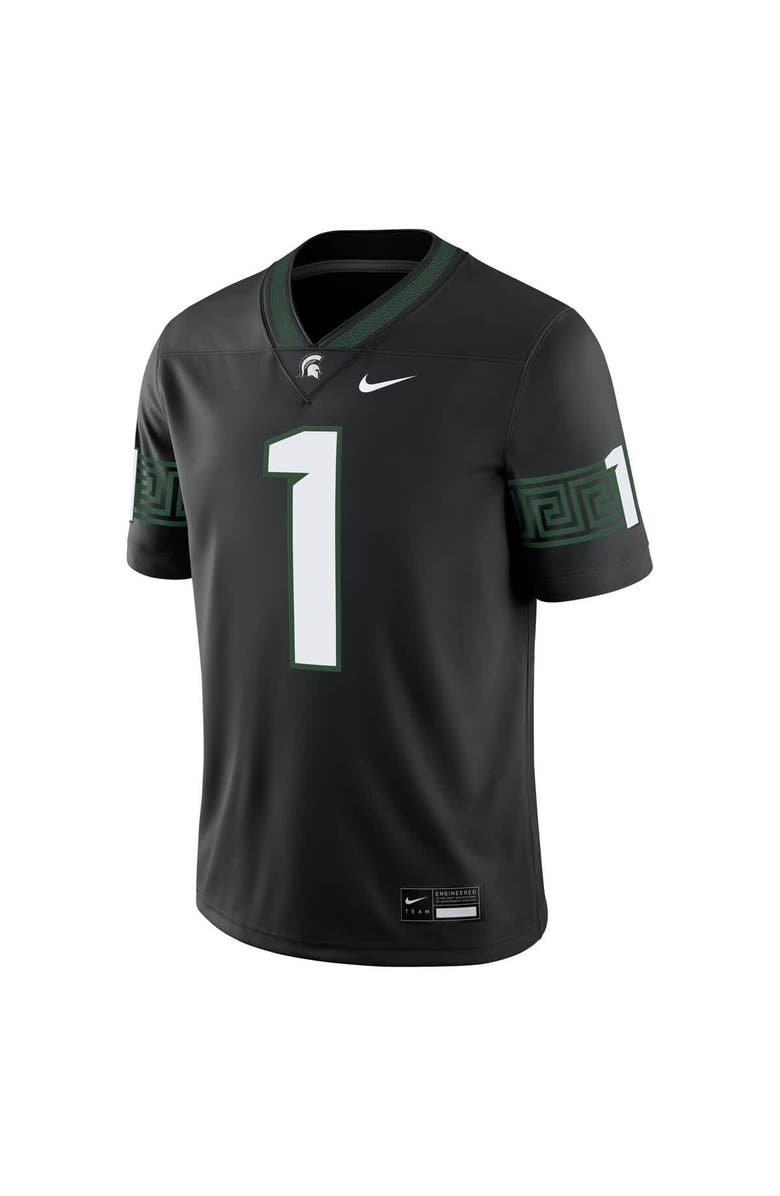 Nike Men's Nike Black Michigan State Spartans Alternate Game Jersey, Alternate, color, Black