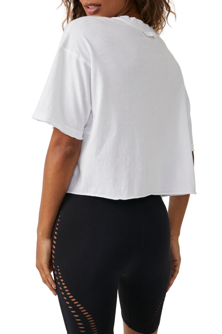 FP Movement Inspire Cotton T-Shirt, Alternate, color, WHITE