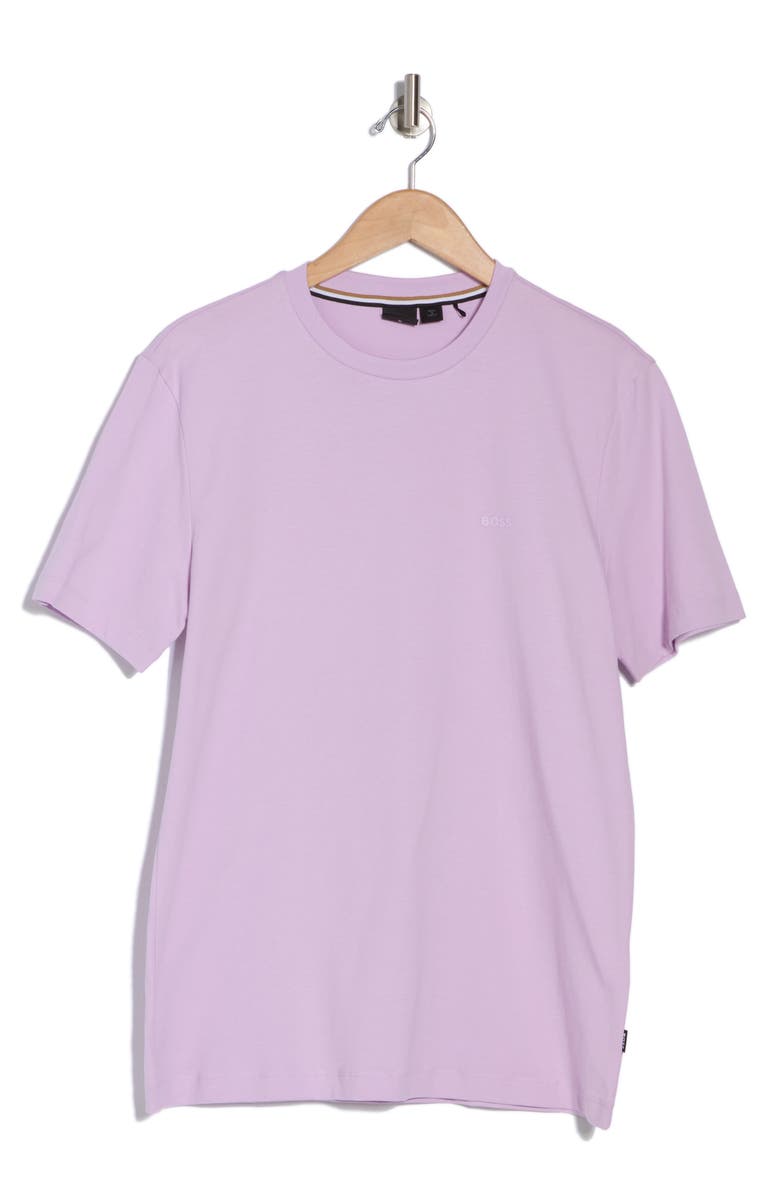 BOSS Thompson Solid Cotton T-Shirt, Alternate, color, 