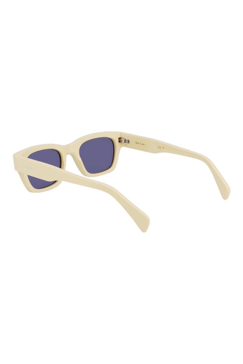 Loxham 52mm Modified Rectangular Sunglasses, Alternate, color, BEIGE