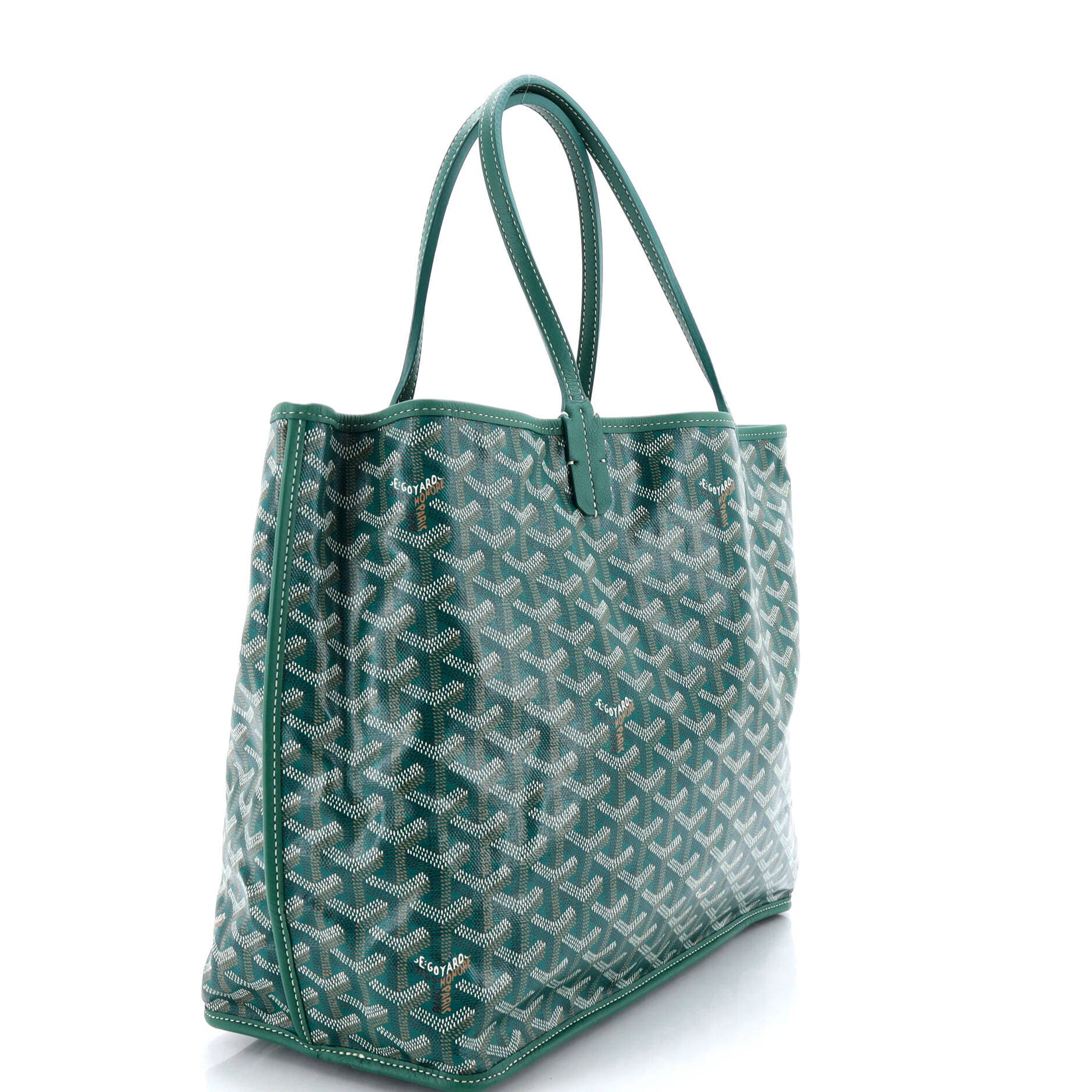 Pre-Owned Goyard Anjou Reversible Tote Coated Canvas PM, Alternate, color, 