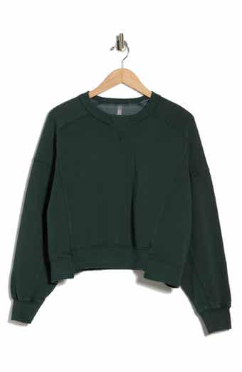 Free People FP Movement Intercept Cotton Blend Sweatshirt