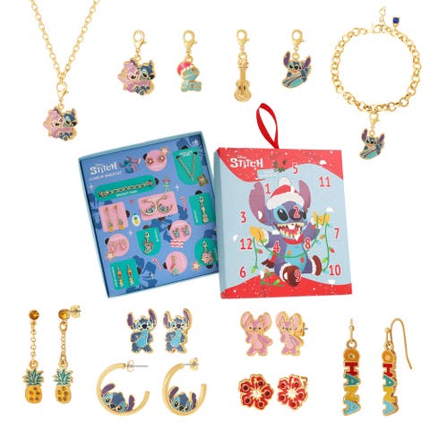Lilo & Stitch Advent Calendar 12-Piece Jewelry Set