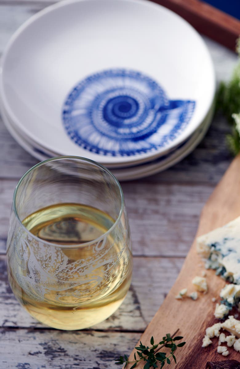 Caskata Lucy Stemless Wine Glasses, Set of 2, Alternate, color, Wine Glass 2