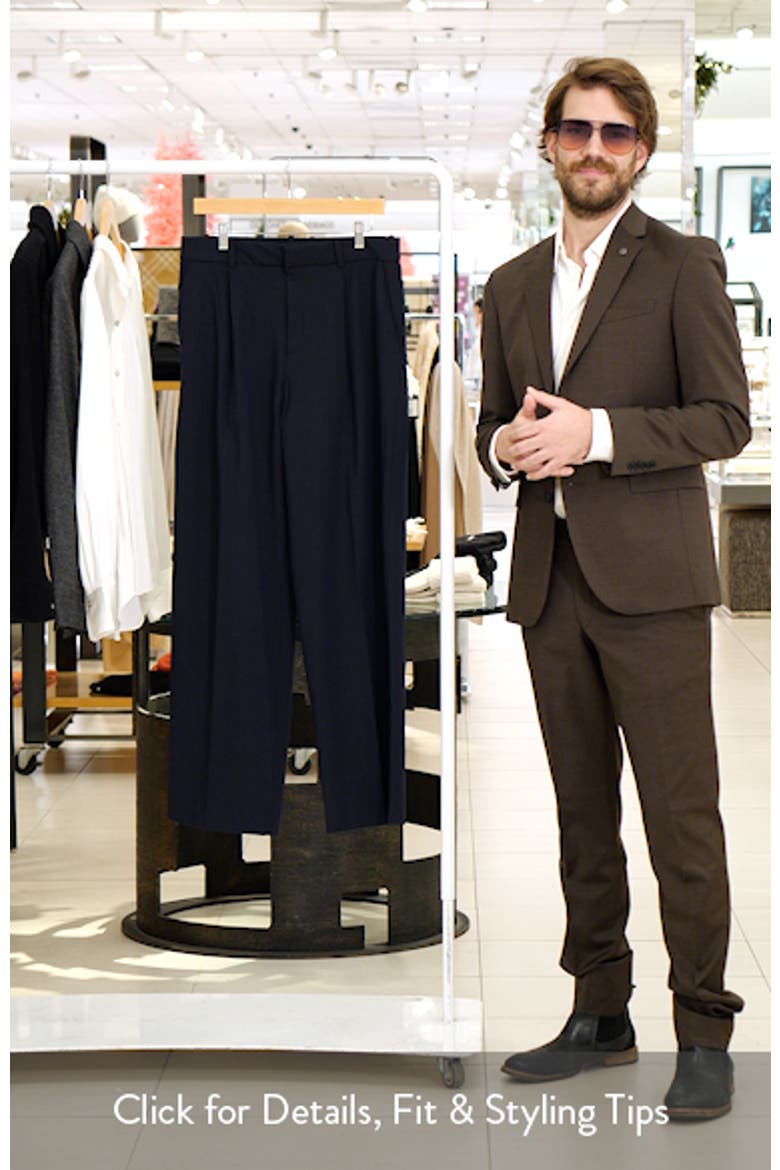 Pleated Wide Leg Pants video