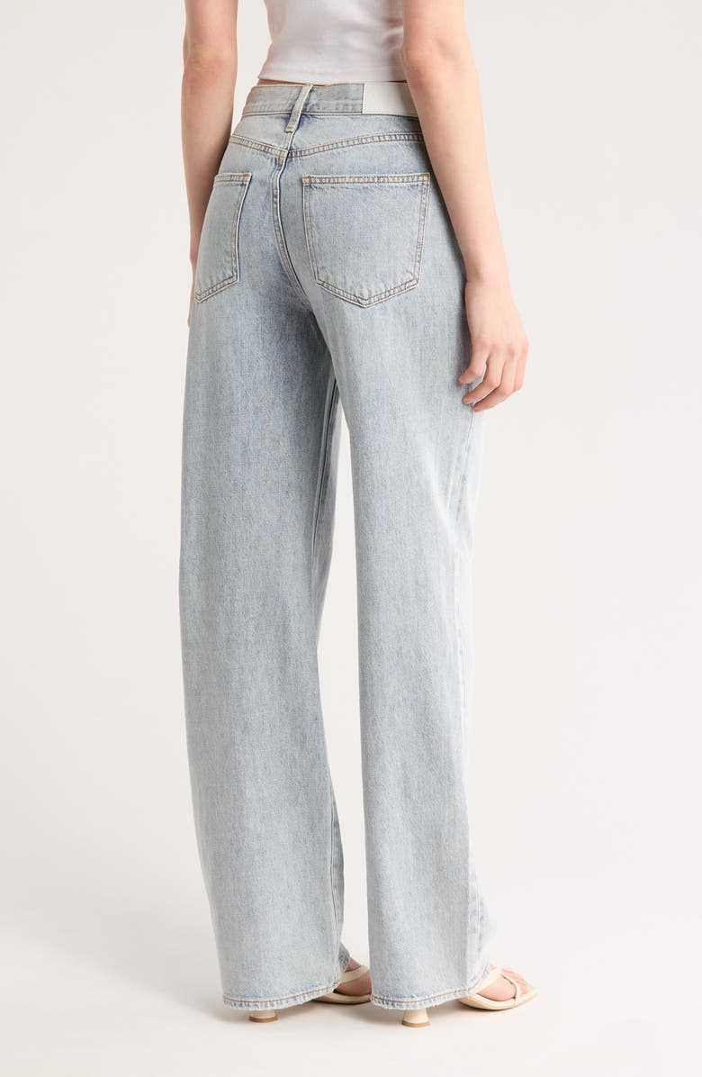 Pistola Bobbie High Waist Wide Leg Jeans, Alternate, color, Manhattan