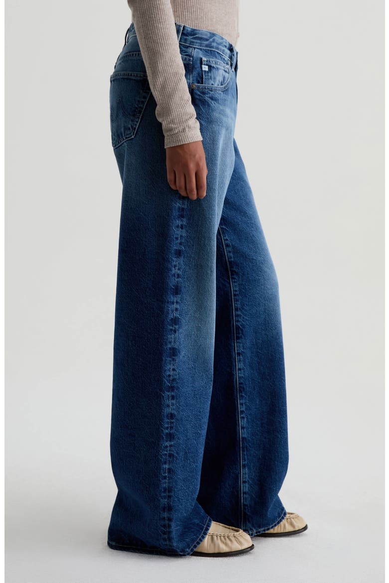 Adria Low Rise Wide Leg Jeans, Alternate, color, OJAI