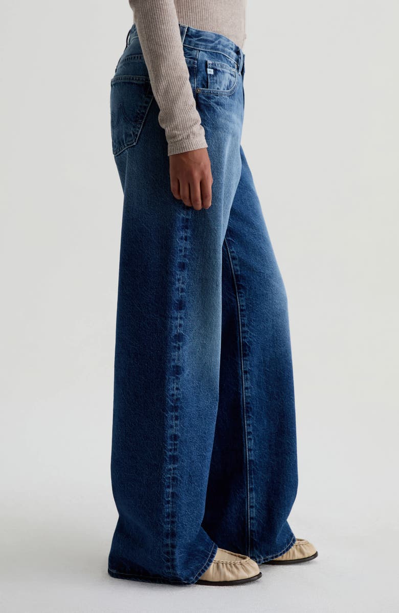 AG Adria Low Rise Wide Leg Jeans, Alternate, color,