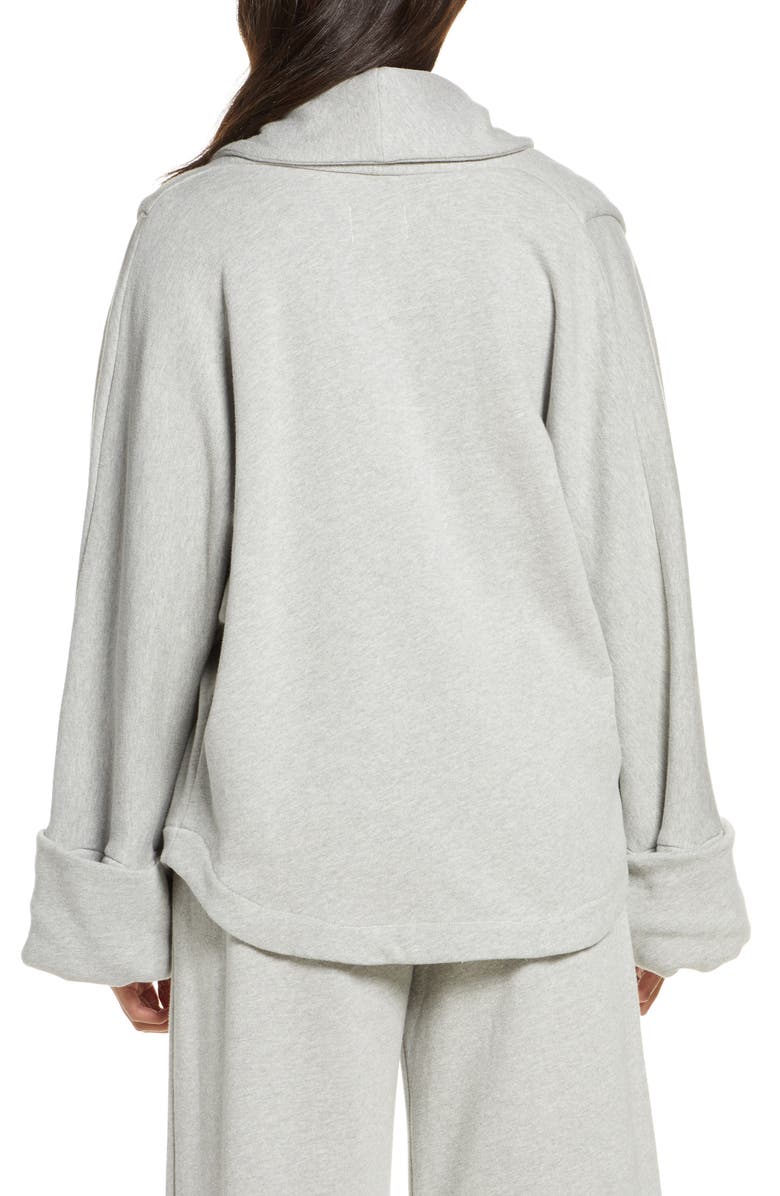 Maison du Soir Fleece Cardigan, Alternate, color, 