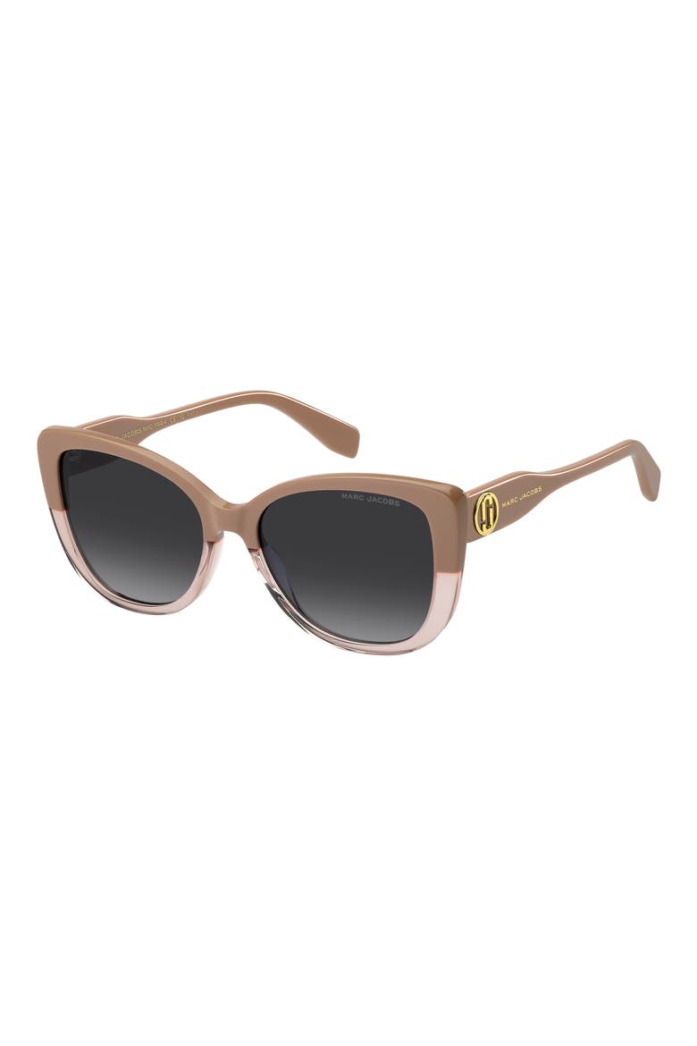 55mm Gradient Cat Eye Sunglasses, Alternate, color, 010A-9O