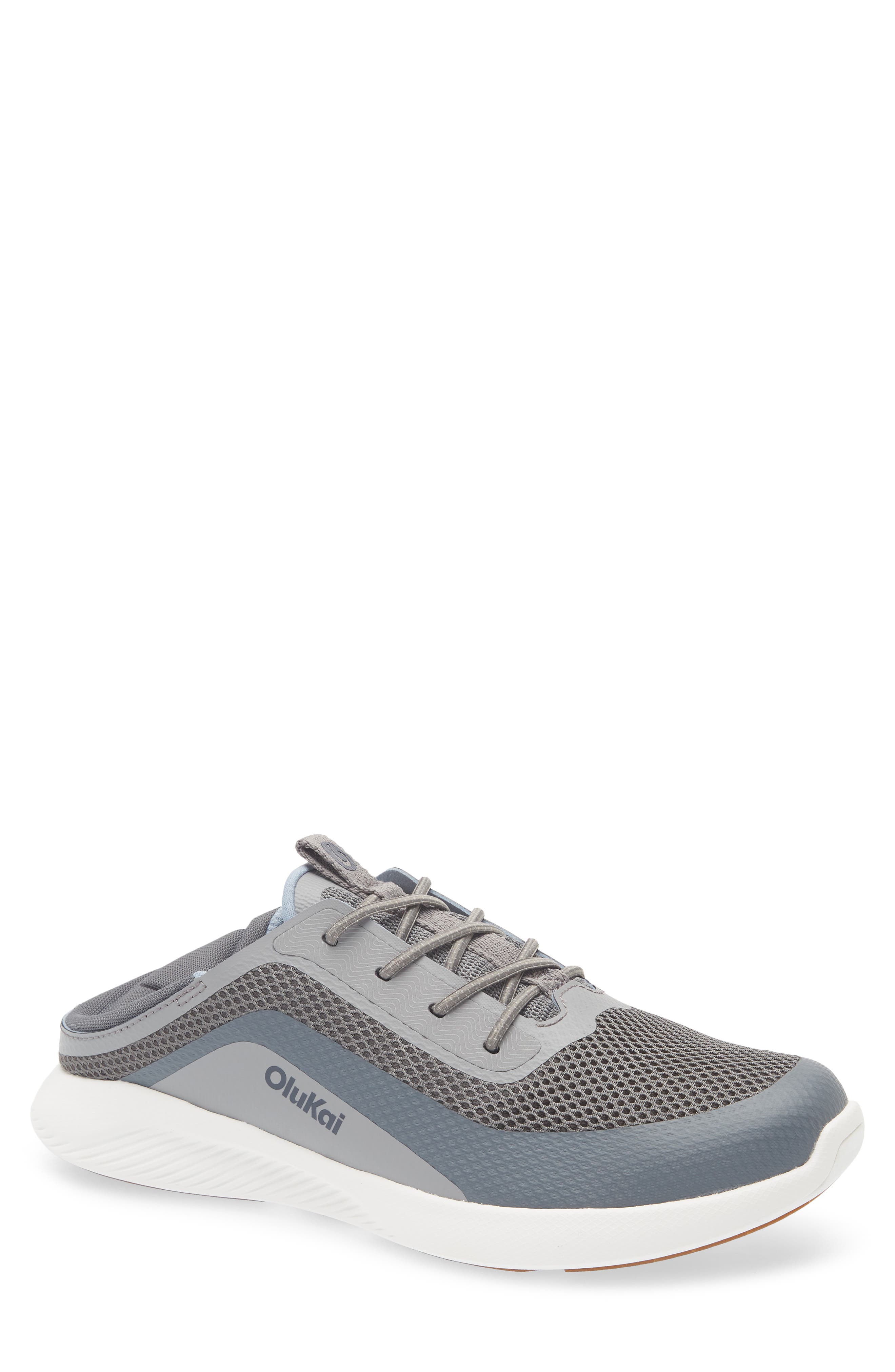 Kialoa Convertible Lace-Up Waterproof Sneaker, Alternate, color, CHARCOAL / SHARKSKIN