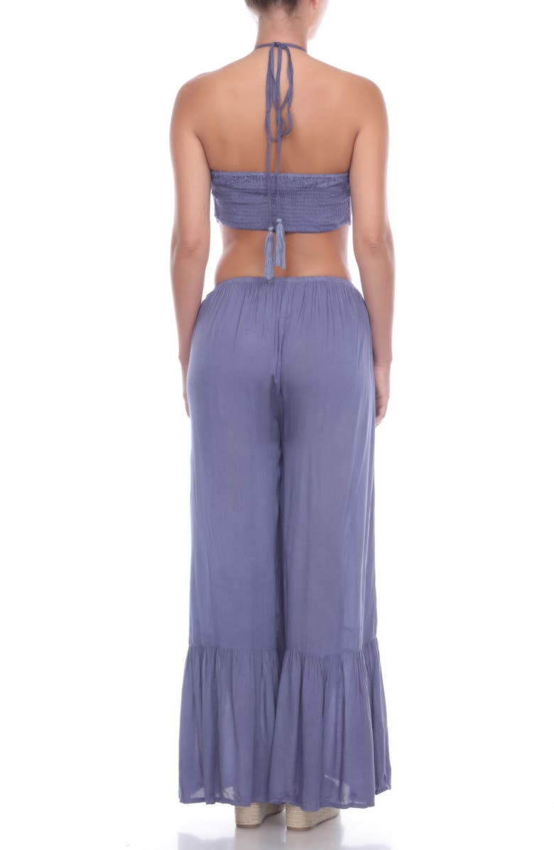 BOHO ME Halter Neck Cutout Jumpsuit, Alternate, color, 