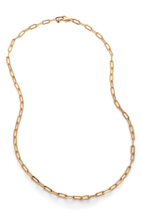 MONICA VINADER Kissing Moon Mixed Metal Collar Necklace in