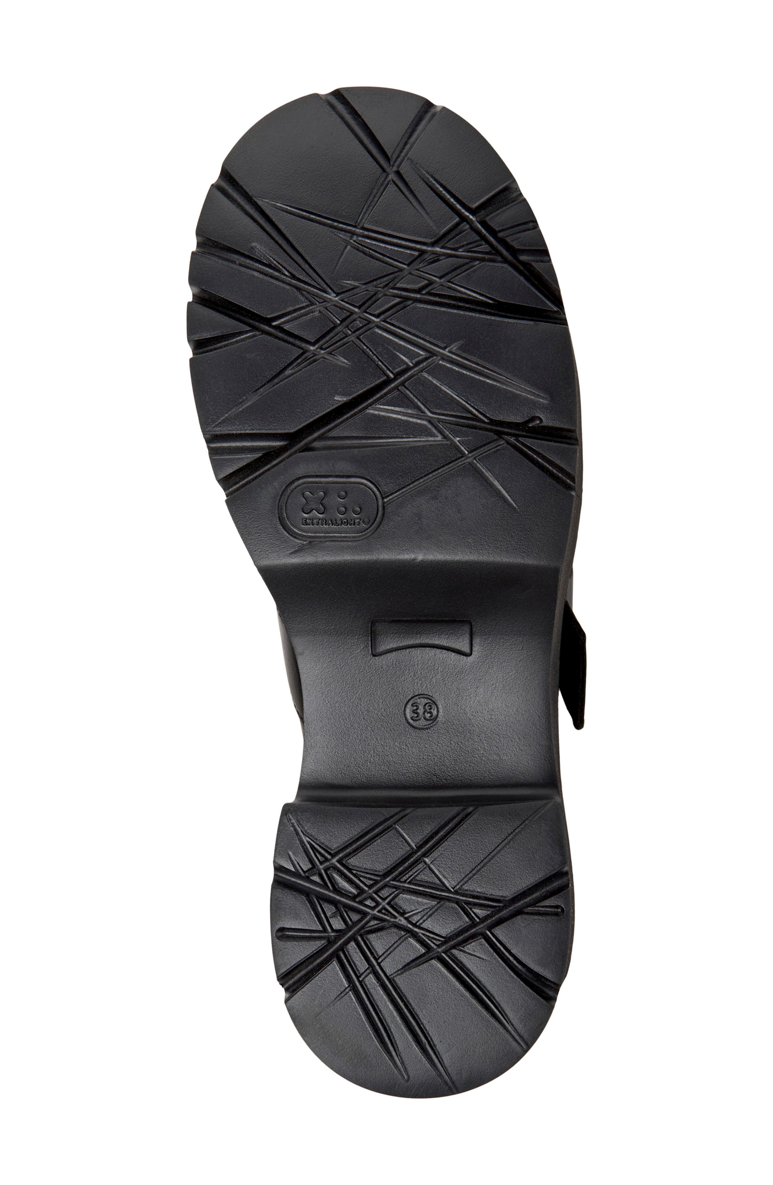 Camper Milah Monk Strap Loafer, Alternate, color, Black