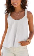 LASCANA Eyelet Racerback Top