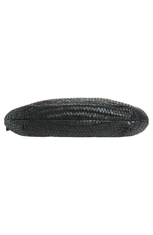 Madewell The Essential Curve Shoulder Bag In True Black
