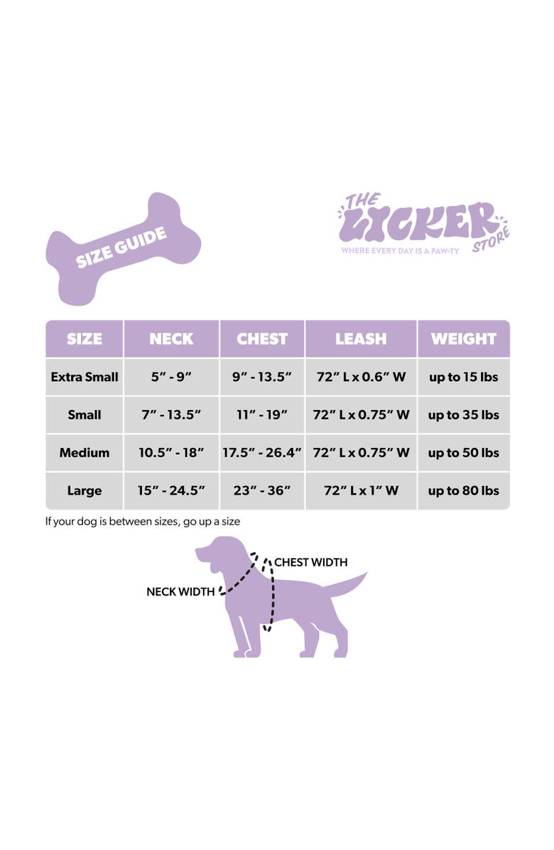 The Licker Store Teddy Bouclé Adjustable H Harness and Leash Walk Set with Poop Bag Pouch, Alternate, color, Black