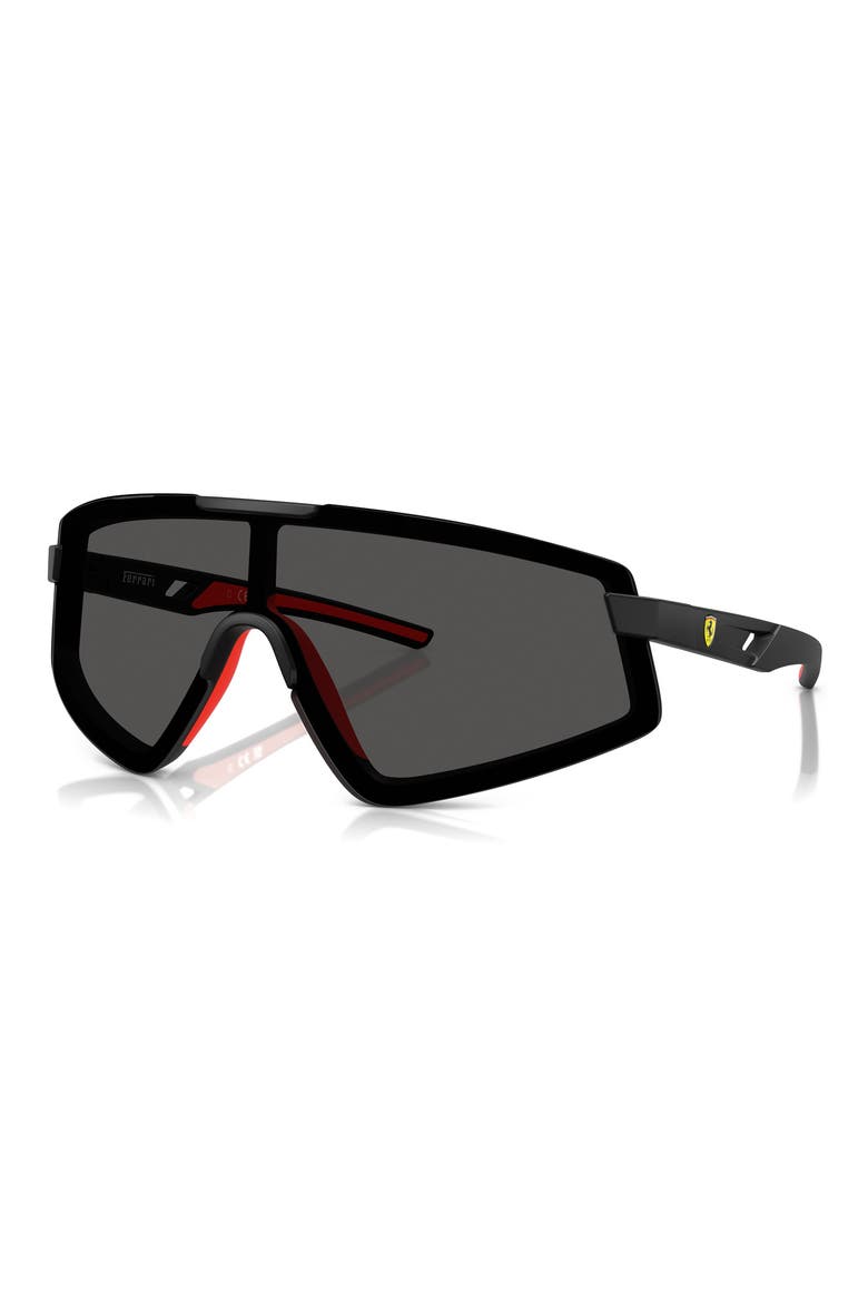 47mm Shield Sunglasses, Alternate, color, MATTE BLACK