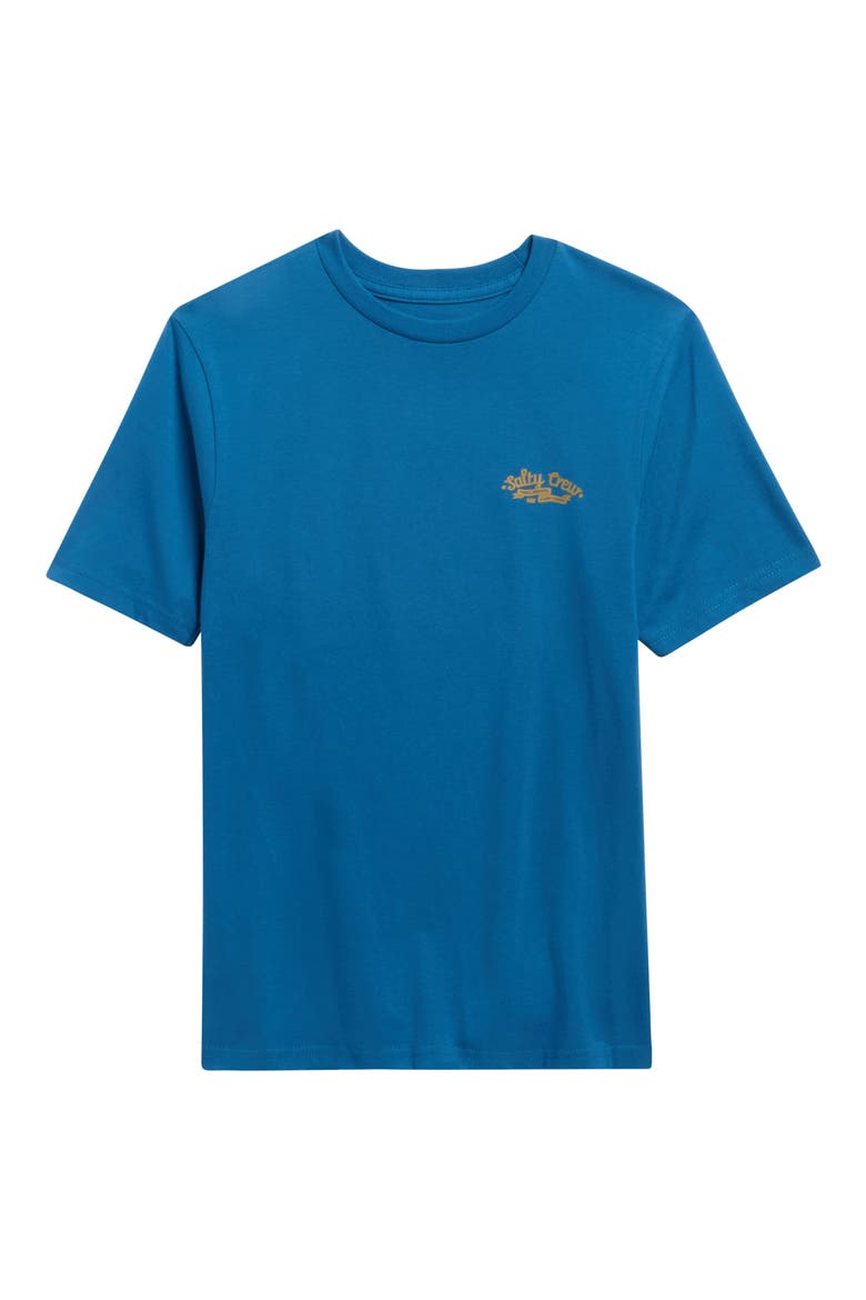 Kids' Hauler Cotton Graphic T-Shirt, Main, color, CAST BLUE