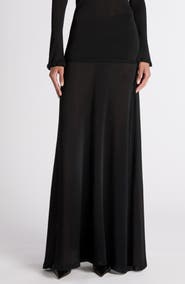 TOM FORD Liquid Viscose Blend A-Line Maxi Skirt