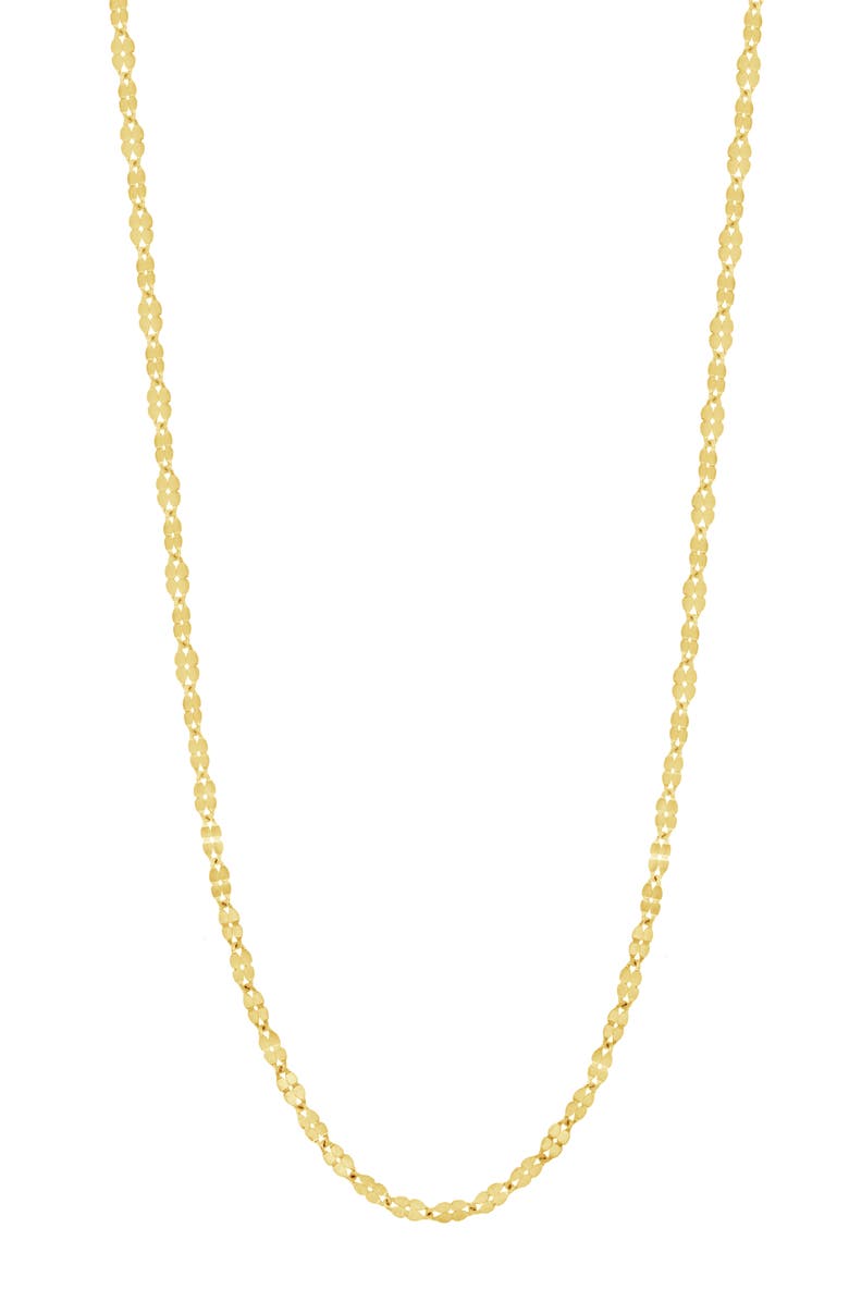 Bony Levy 14K Gold Mini Anchor Chain Necklace, Main, color, 