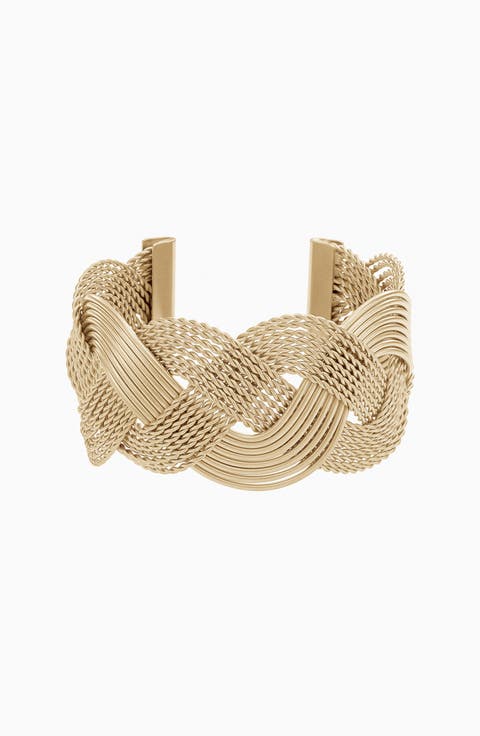 Charlotte Statement Cuff Bracelet Modern Minimalist Statement