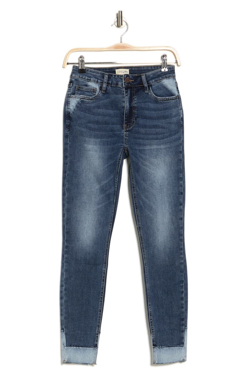 HINT OF BLU High Waist Ankle Skinny Jeans, Alternate, color, 