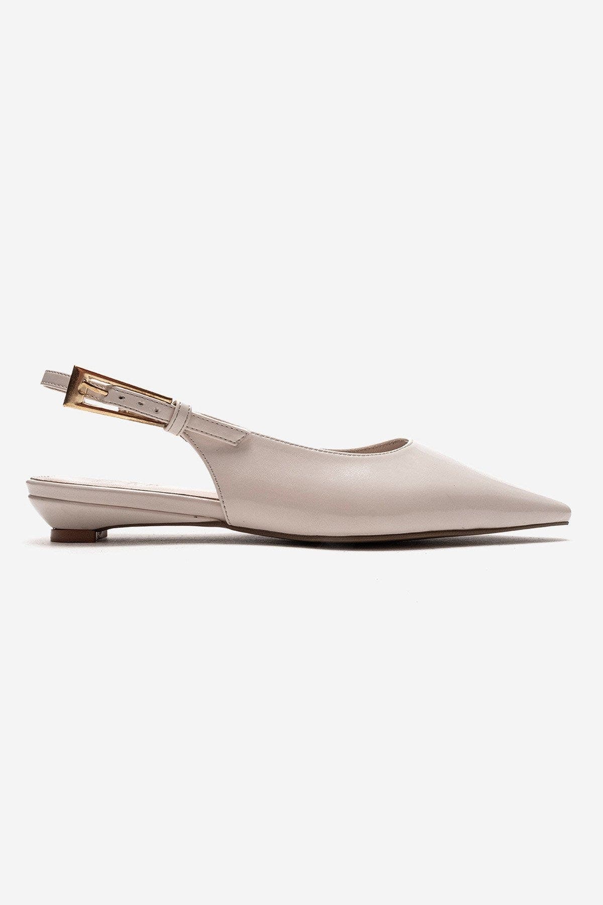 Jenna Slingback Pointed Toe Pump, Alternate, color, Ecru