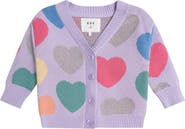 Huxbaby Loveheart Knit Cardi