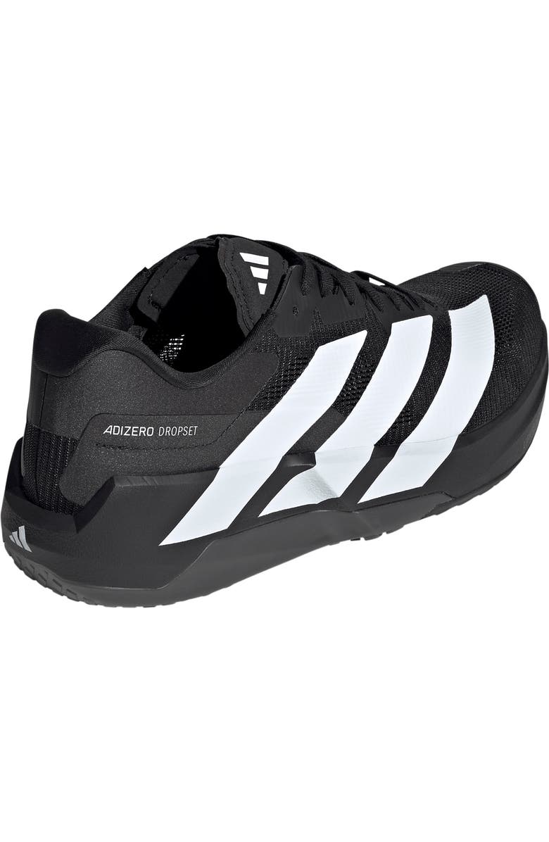 adidas Adizero Dropset Pro Training Shoe, Alternate, color, Core Black/ White/ Black
