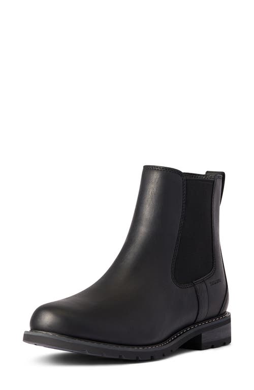 Ariat Wexford Waterproof Chelsea Boot In Black