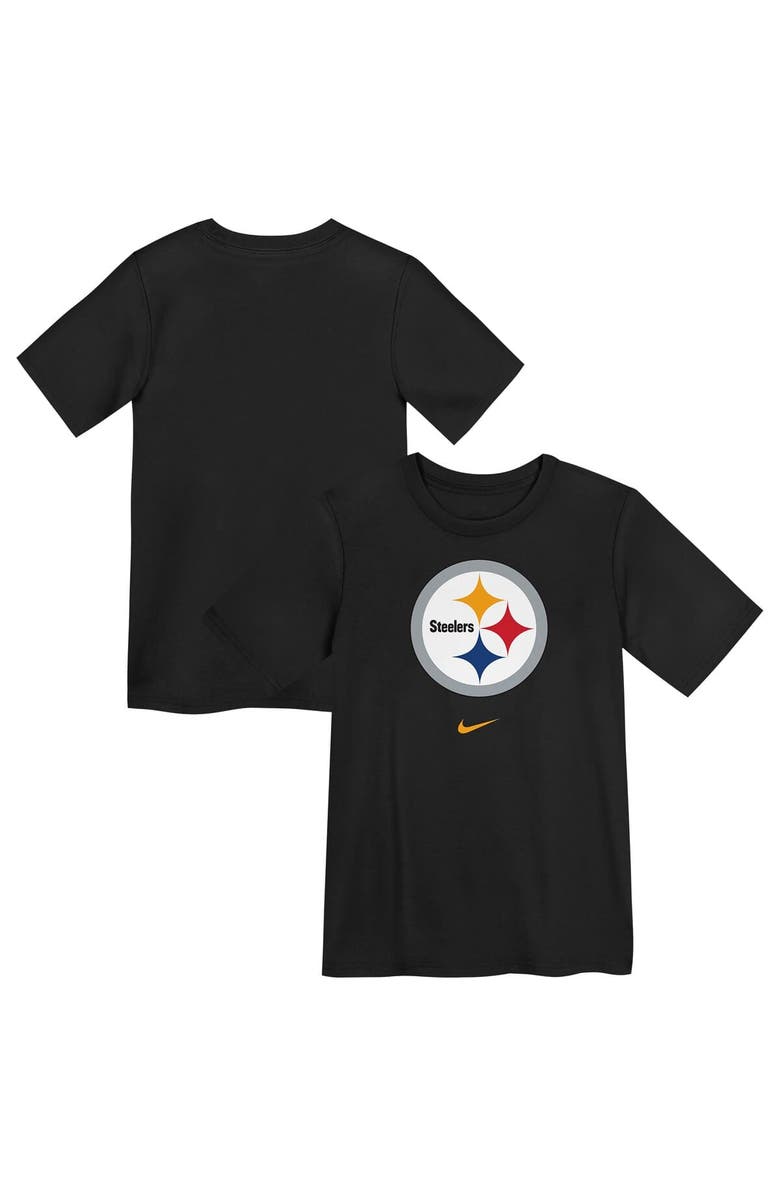 Nike Preschool Nike Black Pittsburgh Steelers Primary Logo Legend Performance T-Shirt, Main, color, Black